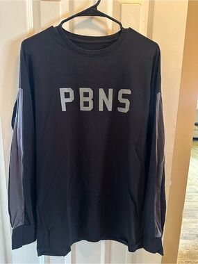 Alphalete PBNS Black Graphic Long Sleeve Tee